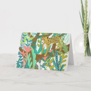 Oerwoud Roar - Cheetah Kaart