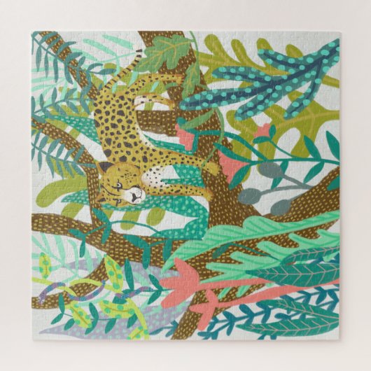 Oerwoud Roar - Cheetah Legpuzzel (Verticaal)