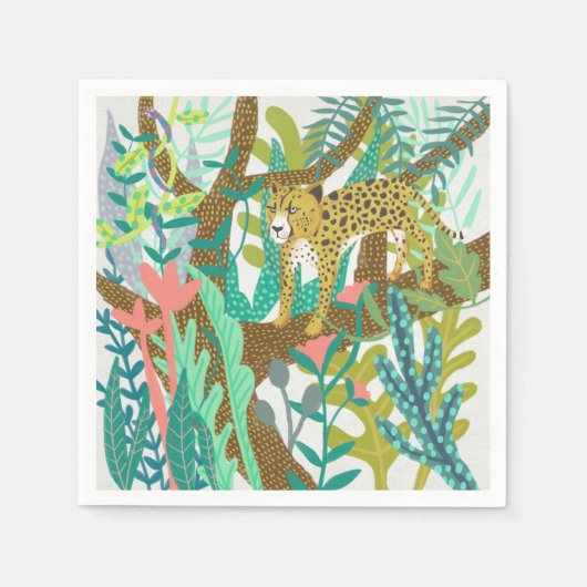 Oerwoud Roar - Cheetah Servet (Voorkant)
