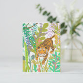 Oerwoud Roar - Tiger Briefkaart (Staand voorkant)