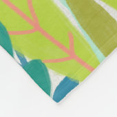 Oerwoud Roar - Tiger Fleece Deken (Hoek)