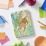 Oerwoud Roar - Tiger iPad Pro Cover<br><div class="desc">Oerwoud Roar II van Chariklia Zarris. Hij heeft een schattige kooktijger onder oerwoud groen. | 140724 GG</div>