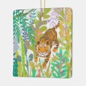 Oerwoud Roar - Tiger Keramisch Ornament (Links)