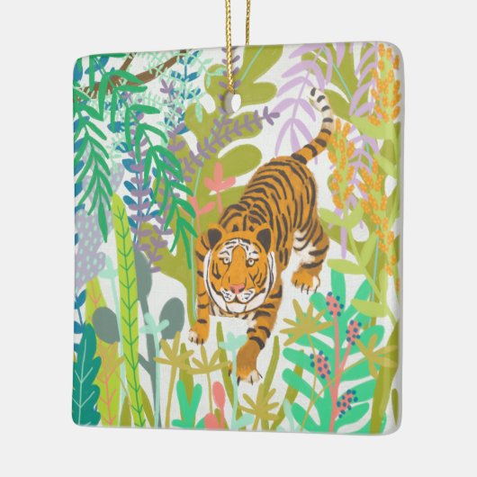 Oerwoud Roar - Tiger Keramisch Ornament (Links)