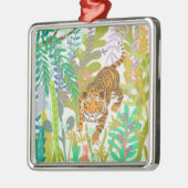 Oerwoud Roar - Tiger Metalen Ornament (Links)