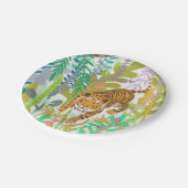 Oerwoud Roar - Tiger Papieren Bordje (Gekanteld)