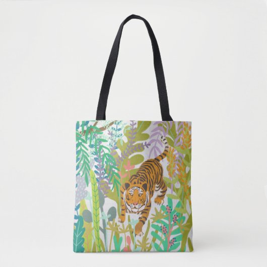 Oerwoud Roar - Tiger Tote Bag (Voorkant)