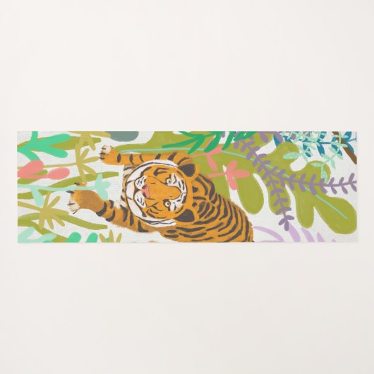 Oerwoud Roar - Tiger Yogamat (Achterkant (horizontaal))