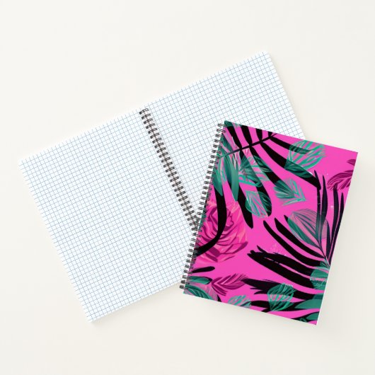 Oerwoud Roos Notitieboek (Binnen)