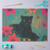 Oerwoud Royalty-vrije verkoop - Tropical Panther D Tissuepapier (Craft)