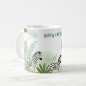 Oerwoud Safari Adventure: Kinderen Verjaardag Mok (Voorkant links)