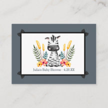 Oerwoud Safari Advies over Wilde Baby shower