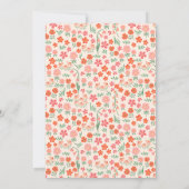 Oerwoud Safari Animal Baby shower Dank u kaart (Achterkant)