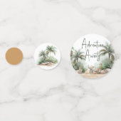 Oerwoud Safari Animals Adventure wacht op tafel Confetti (Voorkanten)