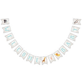 Oerwoud Safari Animals Baby shower Pennant Banner