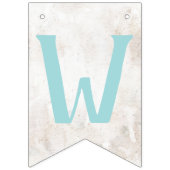 Oerwoud Safari Animals Baby shower Pennant Banner (Tweede vlag)