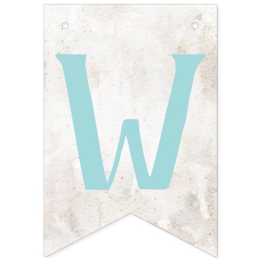 Oerwoud Safari Animals Baby shower Pennant Banner (Tweede vlag)