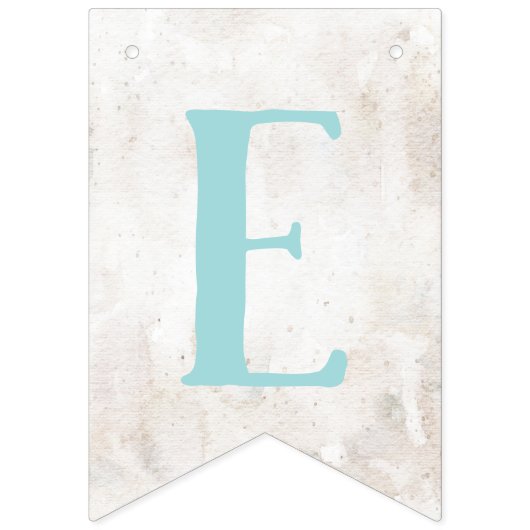 Oerwoud Safari Animals Baby shower Pennant Banner (Derde vlag)