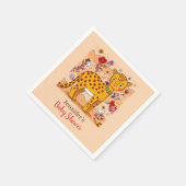 Oerwoud Safari Animals Baby shower Servet (Hoek)