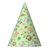 Oerwoud Safari Animals Feesthoedjes (Links)