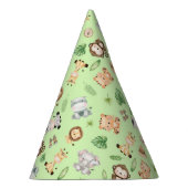 Oerwoud Safari Animals Feesthoedjes (Rechts)