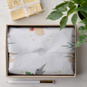 Oerwoud Safari Animals Forest Custom Birthday Tissuepapier (Geschenk)