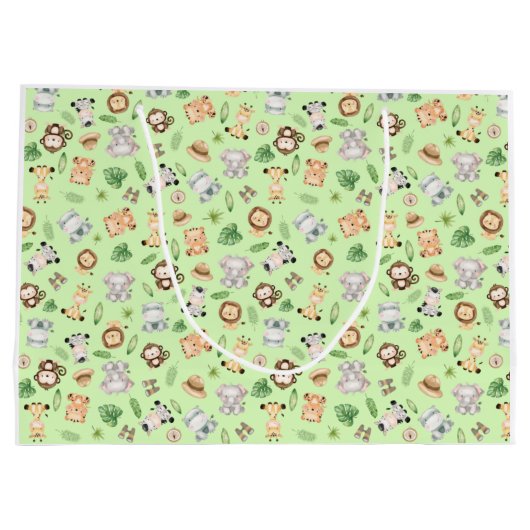 Oerwoud Safari Animals Groot Cadeauzakje (Achterkant)