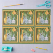 Oerwoud Safari Animals - Ontkoppeling Tissuepapier (Craft)