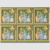 Oerwoud Safari Animals - Ontkoppeling Tissuepapier (Voorkant)