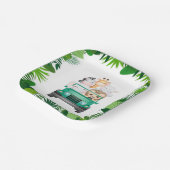 Oerwoud Safari Animals Papieren Bordje (Gebogen)