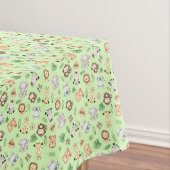 Oerwoud Safari Animals Tafelkleed (Voorbeeld)