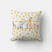 Oerwoud Safari Baby Animals Kussen (Voorkant)