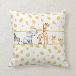 Oerwoud Safari Baby Animals Kussen