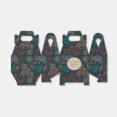  Oerwoud Safari Baby Boy Shower Bedankdoosjes (Uitgevouwen)