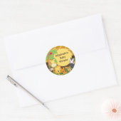 Oerwoud Safari Baby Dieren Baby shower Stickers (Envelop)