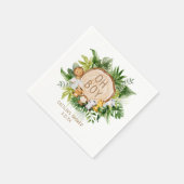 Oerwoud Safari Baby Jongensdouche Servet (Hoek)