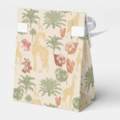 Oerwoud Safari Baby shower Bedankdoosjes (Achterkant)