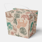  Oerwoud Safari Baby shower Bedankdoosjes (Achterkant)