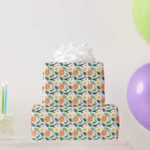 Oerwoud Safari Baby shower Cadeaupapier
