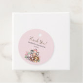 Oerwoud Safari Baby shower Dank u Labels (In situ)