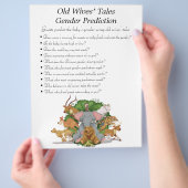 Oerwoud Safari Baby shower Games Flyer (Hand)