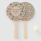 Oerwoud Safari Baby shower Handwaaier (Voorkant en achterkant)