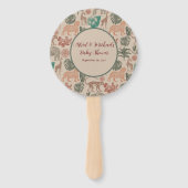  Oerwoud Safari Baby shower Handwaaier (Voorkant)