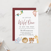 Oerwoud Safari Baby shower