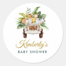 oerwoud safari baby shower