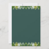 oerwoud safari baby shower-uitnodiging kaart (Achterkant)