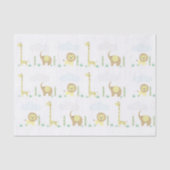 Oerwoud Safari Baby Tissue Paper Tissuepapier (Voorkant)