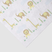 Oerwoud Safari Baby Tissue Paper Tissuepapier (Detail)