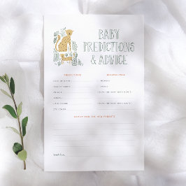 Oerwoud Safari Baby voorspellingen en advies spel