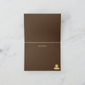 Oerwoud Safari Boy Baby shower Dank u kaart (Binnen)